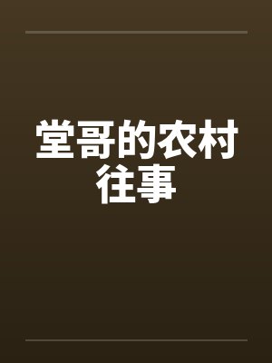 堂哥的农村往事封面